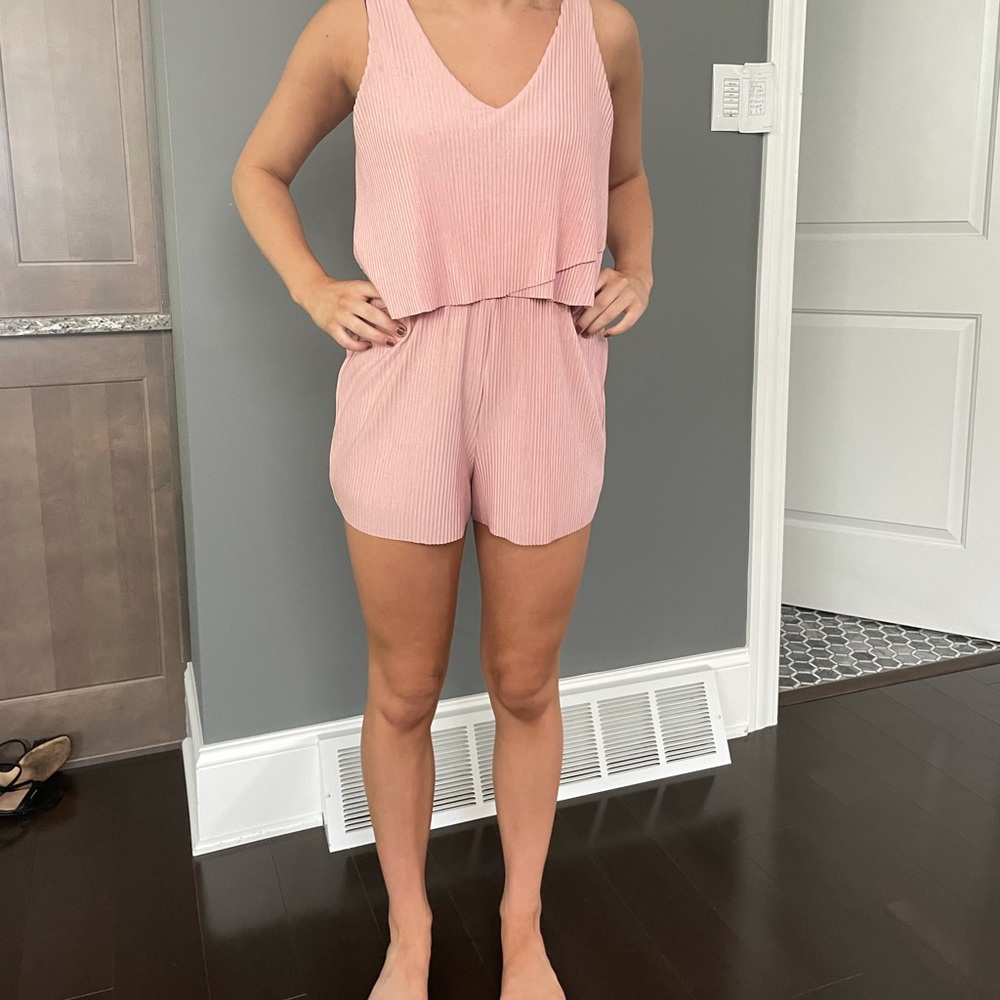 Pink romper